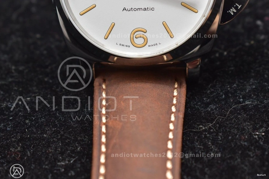 VSF Dial Asso AXXXIV on Brown White Best Luminor Strap PAM1046 Edition Due 1104